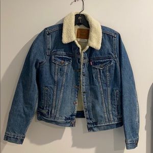 Levi's Sherpa Lined Trucker Jacket